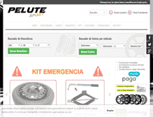 Tablet Screenshot of pelutesport.com